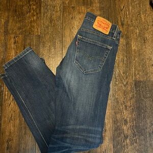 Levi's 527 Men's Dark Blue Straight Jeans